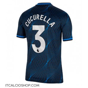 Chelsea Marc Cucurella #3 Seconda Maglia 2023-24 Manica Corta